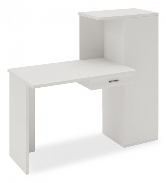 Стол письменный Домино Lite СКЛ-ПРЯМ100+ШК MER_SKL-PRYAM100-SHK-BE