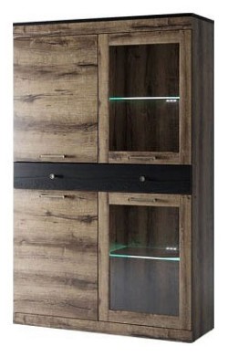 Шкаф-витрина Jagger 2V2D1S ANR_UT-00005971