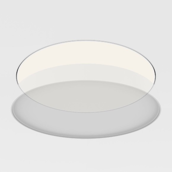 Рамка для встраиваемого светильника Maytoni Downlight DLA032-TRS90-W