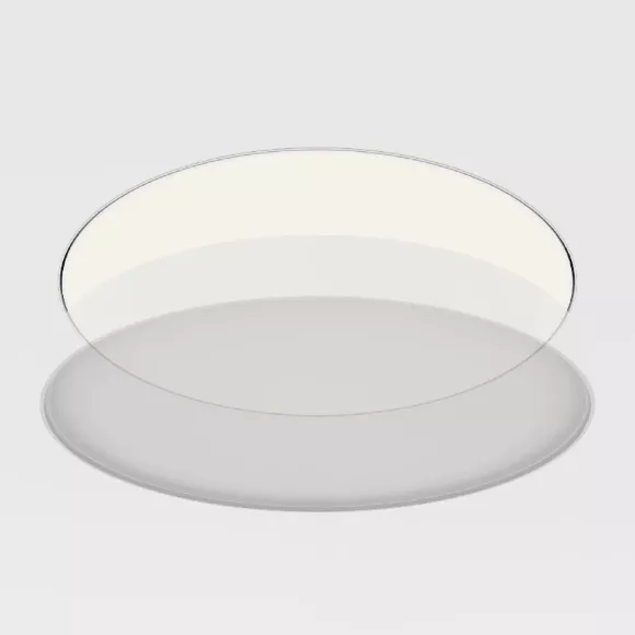 Рамка для встраиваемого светильника Maytoni Downlight DLA032-TRS90-W, Белый, Металл, Германия, вид снизу Рамка для встраиваемого светильника Maytoni Downlight DLA032-TRS90-W, Белый, Металл, Германия, вид снизу