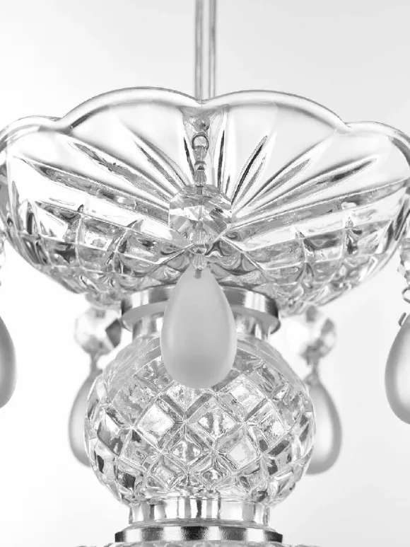 Подвесной светильник Bohemia Ivele Crystal 14781P/22 Ni V0300, декоративные элементы крупным планом