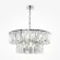Подвесная люстра Maytoni Puntes MOD043PL-12CH, Хром, Прозрачный, Металл, крупный план