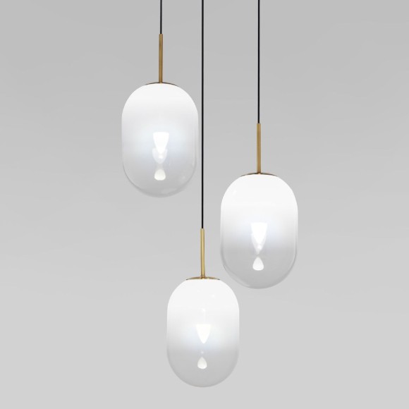 Подвесной светильник Eurosvet Loona 60161/3 латунь a065613