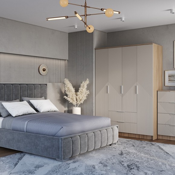 Шкаф платяной Эмилия BTS_00-00160971