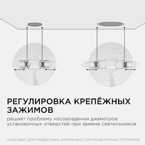 Встраиваемая светодиодная панель безрамочная Apeyron FLP 06-106 Встраиваемая светодиодная панель безрамочная Apeyron FLP 06-106