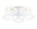 Потолочная светодиодная люстра с пультом управления Ambrella Light Original FA8944