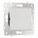 Выключатель одноклавишный проходной Arte Milano 203.32-1.silver