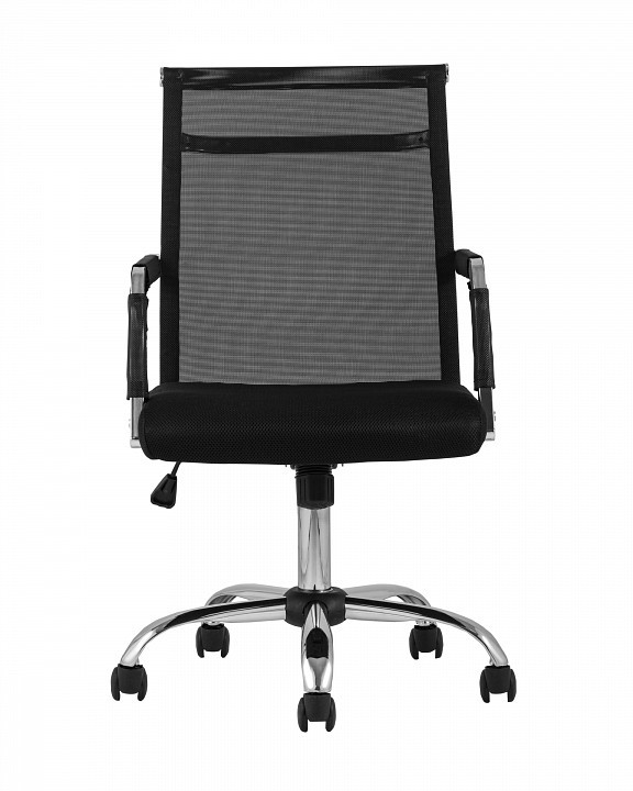 Кресло компьютерное TopChairs Clerk SGR_D-104_black