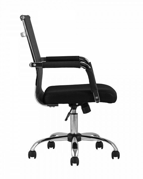 Кресло компьютерное TopChairs Clerk SGR_D-104_black