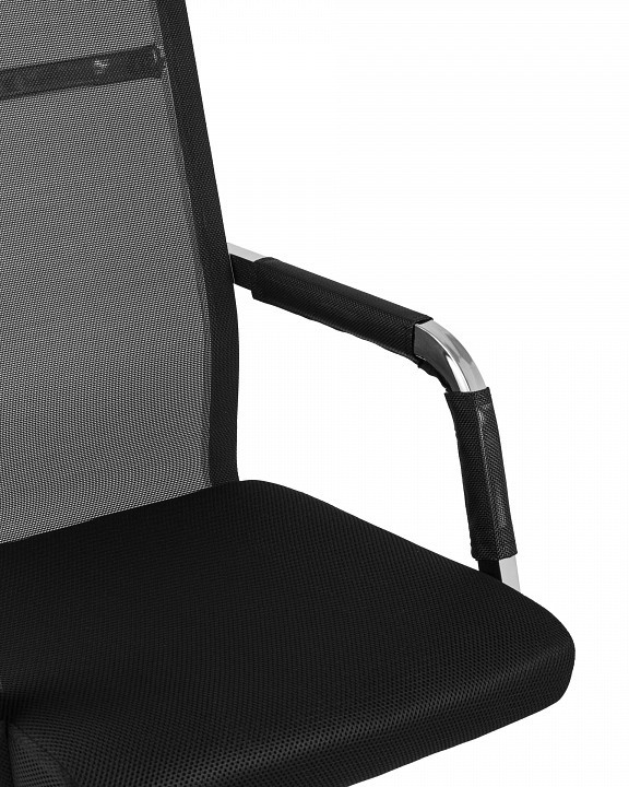 Кресло компьютерное TopChairs Clerk SGR_D-104_black