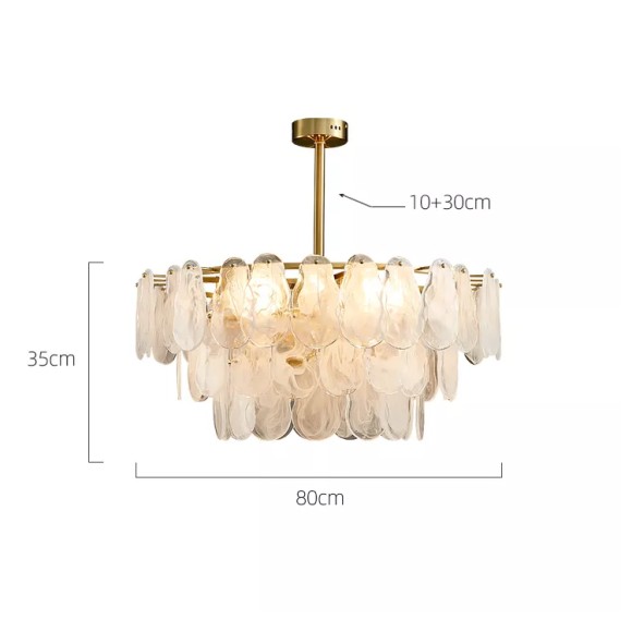 Люстра на штанге Delight Collection 8847-80 gold