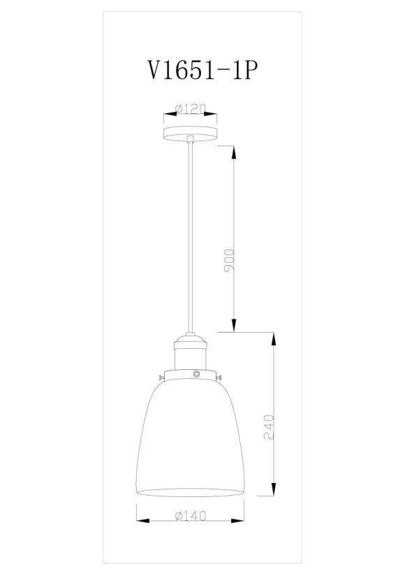 Подвесной светильник Moderli Single V11517-1P