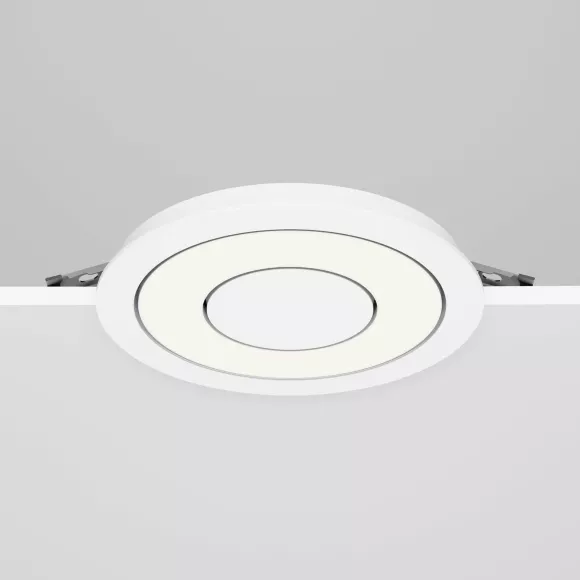 Встраиваемый светильник Maytoni Vector DL102-12W4K-W, Нейтральный белый, 90, Хай-тек Встраиваемый светильник Maytoni Vector DL102-12W4K-W, Нейтральный белый, 90, Хай-тек