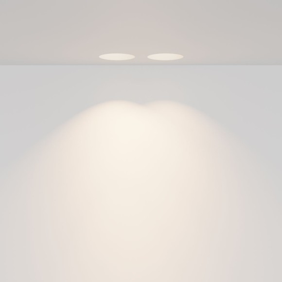 Встраиваемый светильник Maytoni Technical Gyps Modern DL129-GU10-02-W