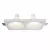 Встраиваемый светильник Maytoni Technical Gyps Modern DL129-GU10-02-W