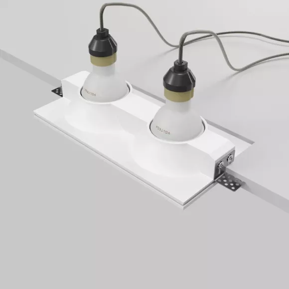 Встраиваемый светильник Maytoni Technical Gyps Modern DL129-GU10-02-W Встраиваемый светильник Maytoni Technical Gyps Modern DL129-GU10-02-W