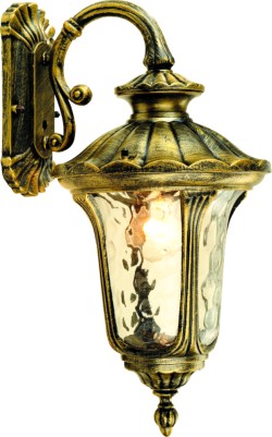 Уличный настенный светильник ЭРА Гармония GBW-106-1-BR-0350 230В Е27 IP54 бронза Б0071489