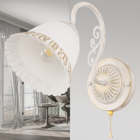 Бра Arte Milano 340800/1W WT+G