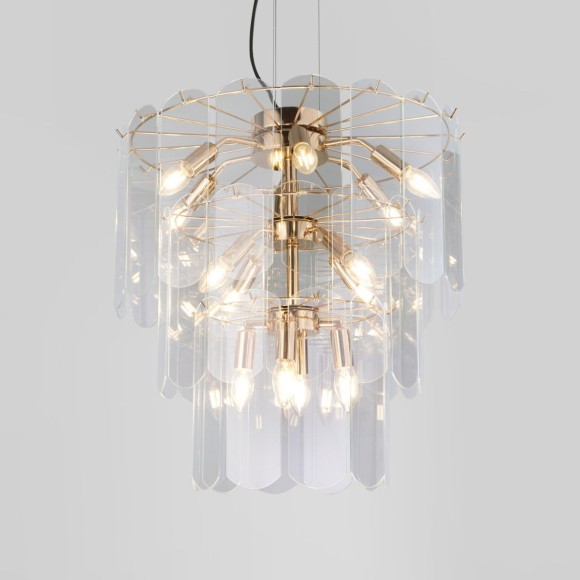 Подвесная люстра Eurosvet Claire 60171 золото Smart a069012