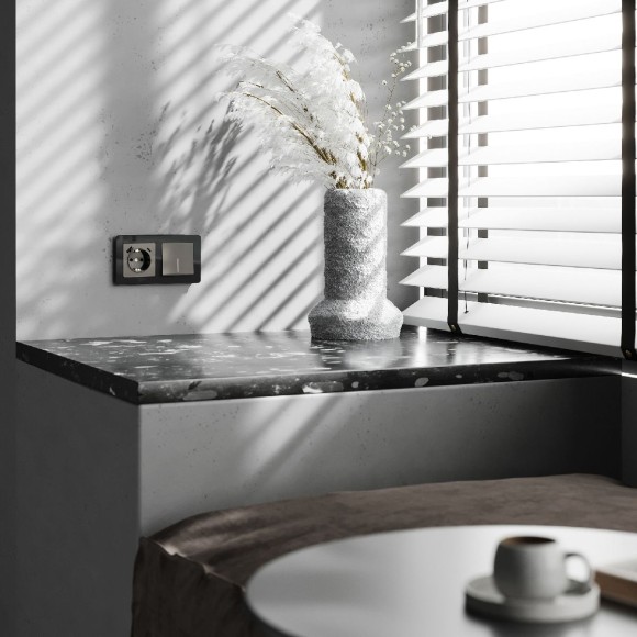 Выключатель одноклавишный проходной с подсветкой Werkel 4690389197437 W1112144 a064080