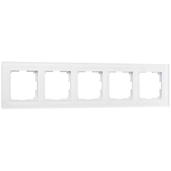 Рамка на 5 постов Werkel Favorit белый матовый W0051105 4690389160103