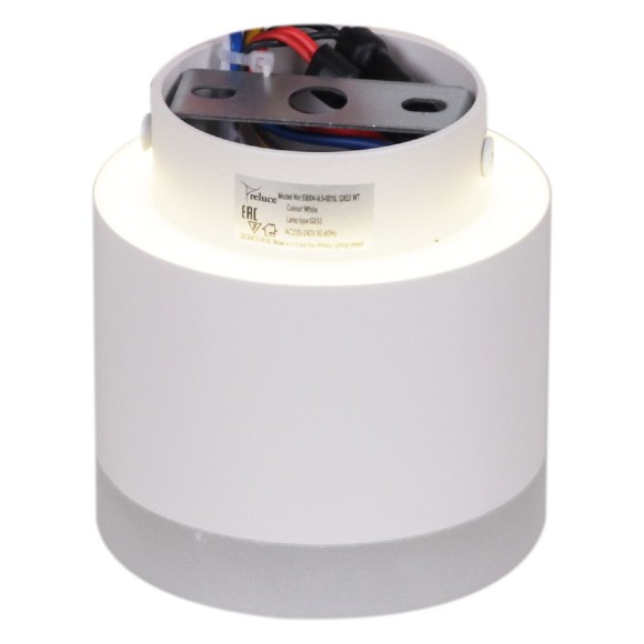 Накладной светильник Reluce 53004-9.5-001IL GX53+LED3W WT