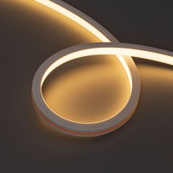 Светодиодная герметичная лента Arlight MOONLIGHT-TOP-X320-13x12mm 24V Warm3000 (5 W/m, IP67, sauna, 15m, wire x2) 051130