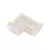 Коннектор угловой для ленты COB CCT шириной 10мм, комплект 3шт WOLTA WLS-3PIN-CCT-COB-10MM-L