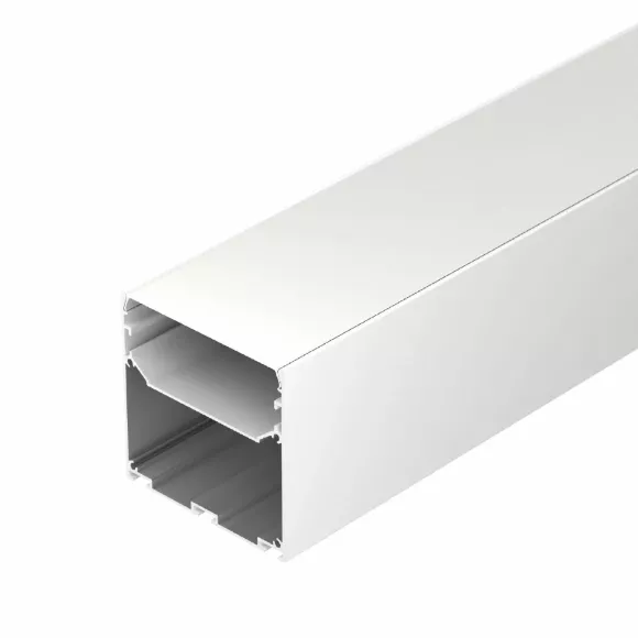 Алюминиевый профиль Arlight LINE-S-7575-2000 WHITE 041858 Алюминиевый профиль Arlight LINE-S-7575-2000 WHITE 041858