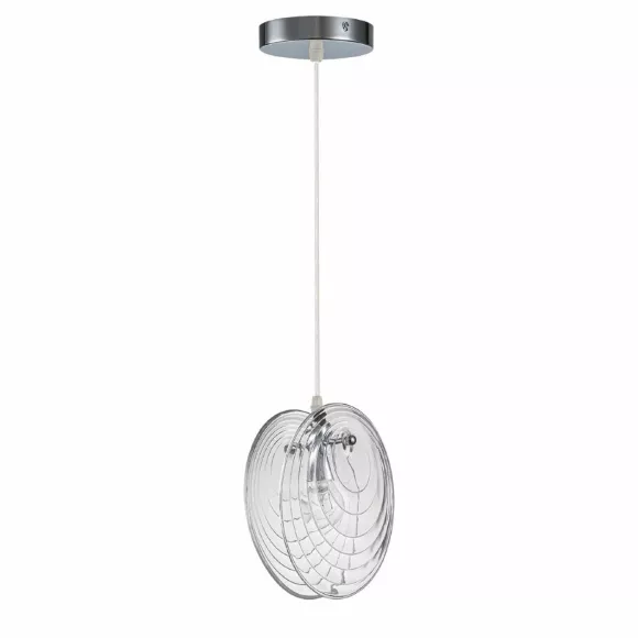 Подвесной светильник Escada Castanet 2123/1S Chrome, Хром, Прозрачный, Металл Подвесной светильник Escada Castanet 2123/1S Chrome, Хром, Прозрачный, Металл