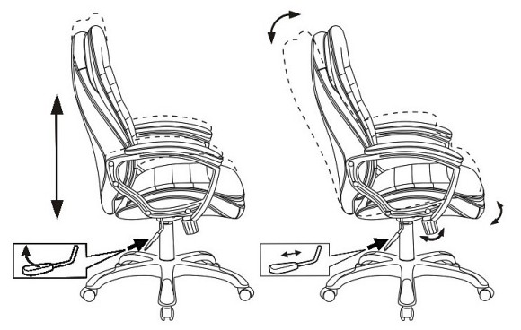 Кресло для руководителя Бюрократ T-9950LT BUR_1542158