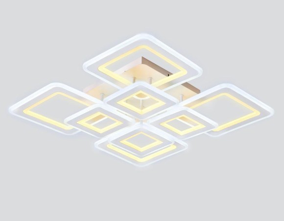 Потолочная светодиодная люстра с пультом управления Ambrella Light Original FA868