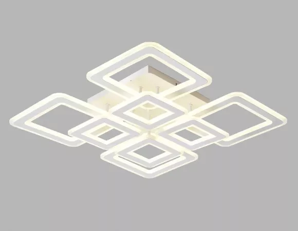 Потолочная светодиодная люстра Ambrella Light Acrylica Original FA868, 3000, 6400