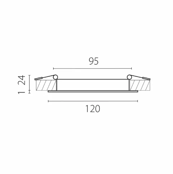 Светодиодная панель Lightstar Zocco 223104-XS Светодиодная панель Lightstar Zocco 223104-XS