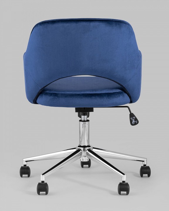 Кресло компьютерное Кларк SGR_CLARKSON_BLUE_CHROME