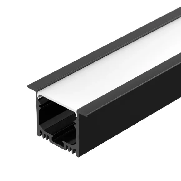 Алюминиевый профиль Arlight SL-Linia49M-F-2000 Black 036513 Алюминиевый профиль Arlight SL-Linia49M-F-2000 Black 036513