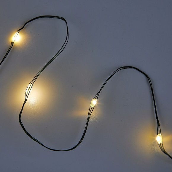 Гирлянда Роса Uniel ULD-S3000-300/DGA WARM WHITE IP20 DEW UL-00012083