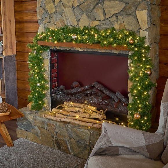 Гирлянда Роса Uniel ULD-S3000-300/DGA WARM WHITE IP20 DEW UL-00012083