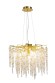 Подвесная люстра AM Group DIAMAND D600 Gold