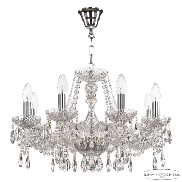 Подвесная люстра Bohemia Ivele Crystal 116/8/195 Ni