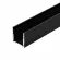 Профиль Arlight SL-SLIM20-H20-2000 BLACK (BY) (Алюминий) 061371, вид сбоку