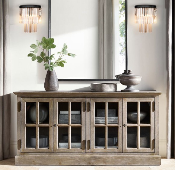 Настенный светильник Delight Collection 1920s Odeon KR0387W-2B black/clear