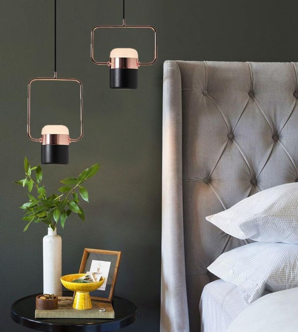 Подвесной светильник Delight Collection 9926 9926P/1 black/copper