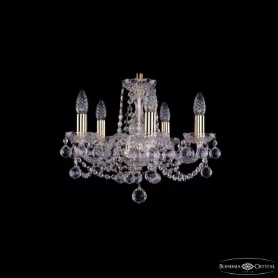 Подвесная люстра Bohemia Ivele Crystal 1402/5/141 G Balls
