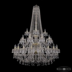 Подвесная люстра Bohemia Ivele Crystal 1403/20+10+5/400/h-160/3d G