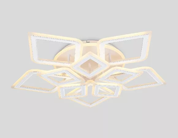 Потолочная люстра Ambrella Light Acrylica Original FA8914, вид снизу Потолочная люстра Ambrella Light Acrylica Original FA8914, вид снизу
