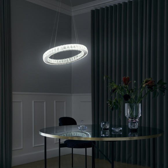 Подвесной светильник Eurosvet Grasia 90023/1 хром