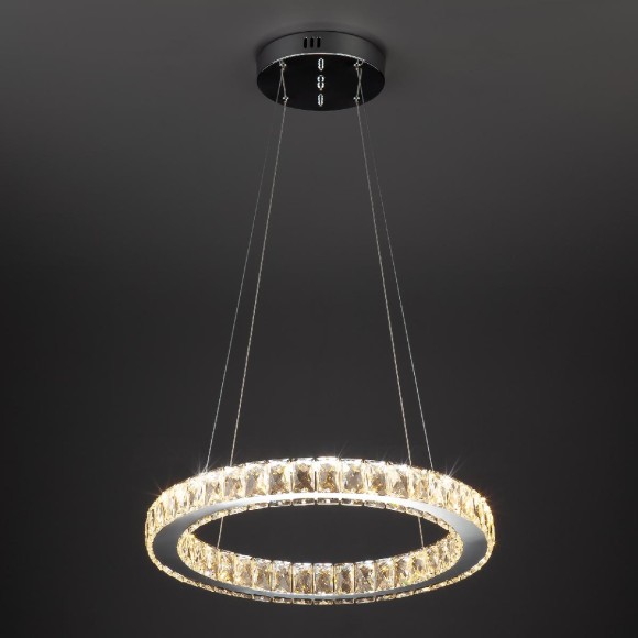 Подвесной светильник Eurosvet Grasia 90023/1 хром