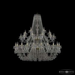 Подвесная люстра Bohemia Ivele Crystal 1409/24+12+6/530/2d G