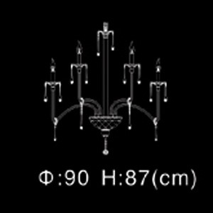 Подвесная люстра DeLight Collection Emma MD102760-18A